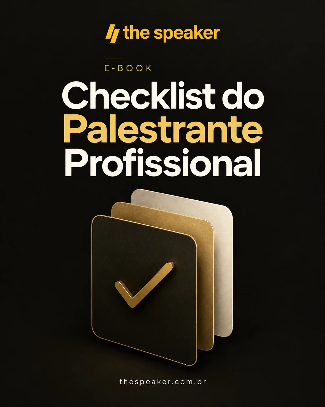 E-book Checklist do Palestrante Profissional
